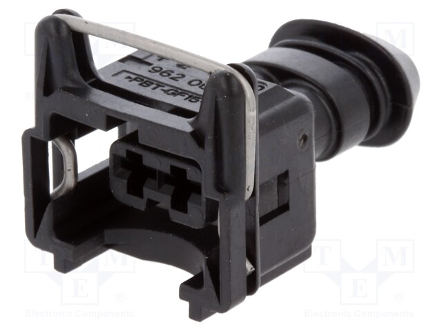 Connector: automotive; JPT; plug; female; PIN: 2; for cable