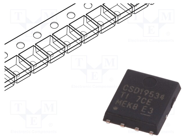 Transistor: N-MOSFET; unipolar; 100V; 50A; 63W; VSONP8 5x6mm