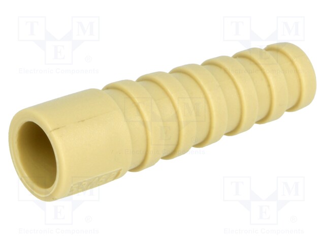 Strain relief; RG59,RG62; beige; Application: BNC plugs; 10pcs.