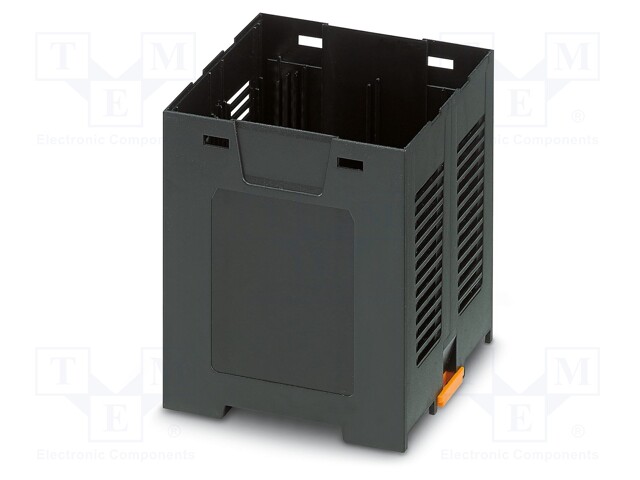 Enclosure: enclosure base; 70mm; ABS; black; UL94HB; Series: EH 70