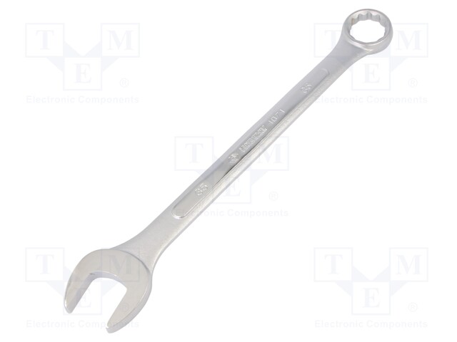 Wrench; bent,combination spanner; 35mm; Chrom-vanadium steel