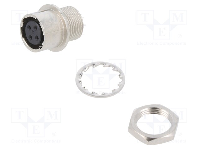 Connector: circular; socket; HR10; female; PIN: 4; push-pull; 2A