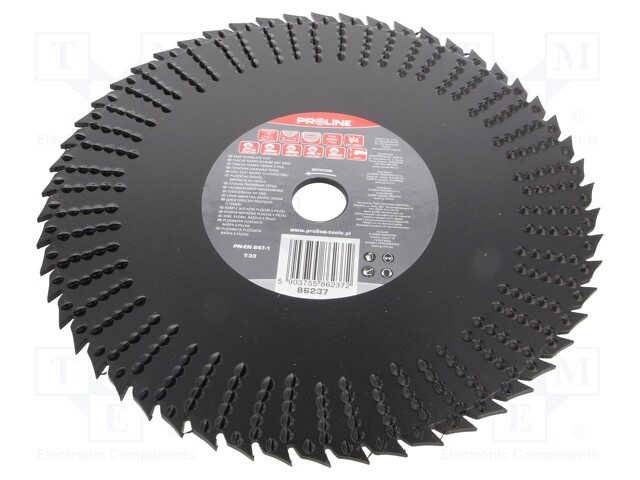 Cutting wheel; Ø: 230mm; with rasp; Ømount.hole: 22.23mm