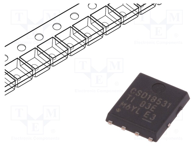 Transistor: N-MOSFET; unipolar; 60V; 100A; 156W; VSONP8 5x6mm