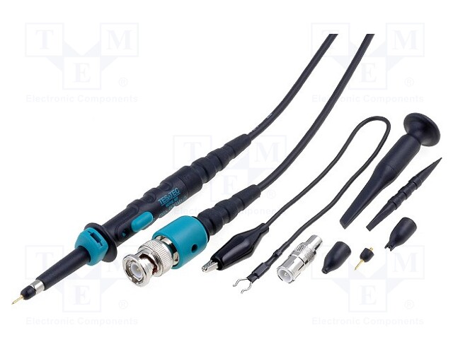 Oscilloscope probe; Band: ≤20MHz (1: 1),≤250MHz (10: 1); 1.2m