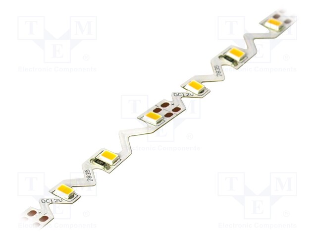 LED tape; green; LED/m: 60; SMD; 2835; 12V; 6mm; without cover; IP20
