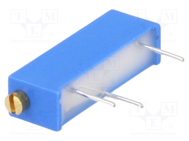 Potentiometer: mounting; multiturn; 50kΩ; 750mW; ±10%; linear