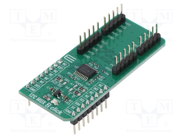 Click board; interface; I2C; TCA9545A; 3.3/5VDC