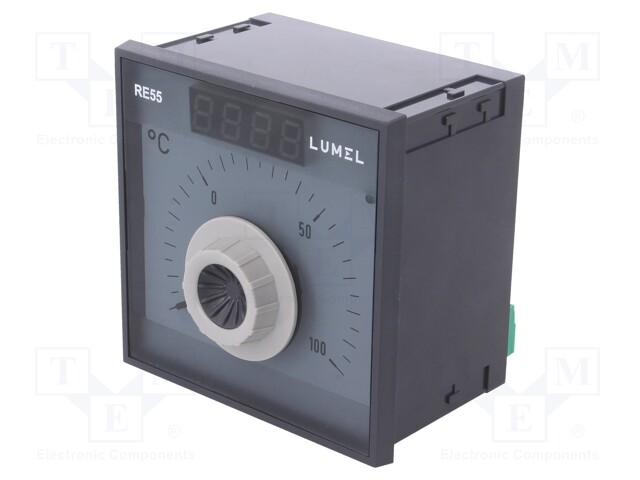 Module: regulator; Pt100; temperature; SPDT; OUT 2: SPST-NO; 0÷50°C