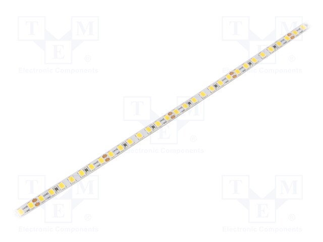 LED tape; white neutral; LED/m: 168; SMD; 2835; 24V; 5mm; white PCB