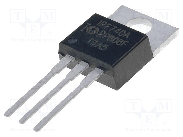 Transistor: N-MOSFET; unipolar; 400V; 6.3A; 125W; TO220AB