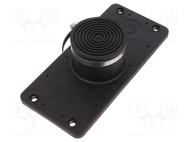 Multigate grommet; TPE (thermoplastic elastomer); black; IP65