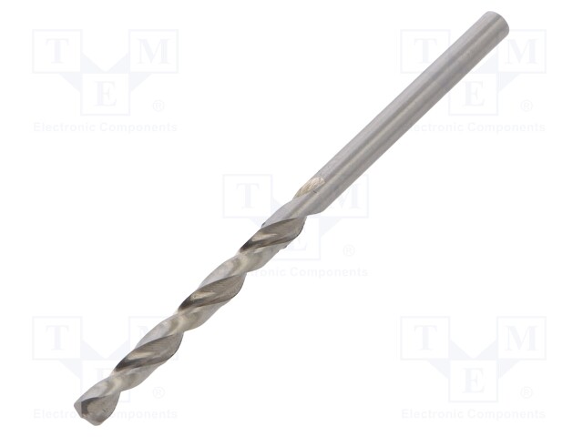 Drill bit; for metal; Ø: 3.5mm; Overall len: 70mm; HSS; 1pcs.