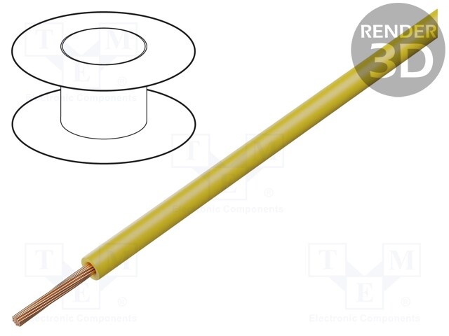 Wire; SiF; stranded; Cu; silicone; Shielding: unshielded