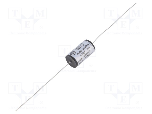 Capacitor: polypropylene; 0.82uF; 400VDC; ±2%; Ø12.7x24mm; 0.001