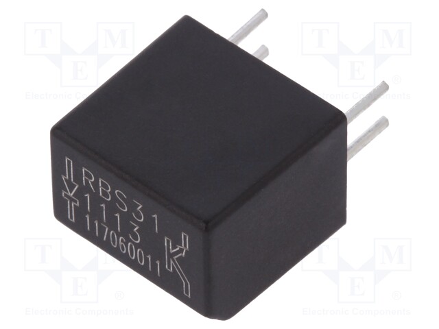 Sensor: tilt; ±5°; -25÷85°C; Output conf: SPST-NO; 3.3÷5VDC