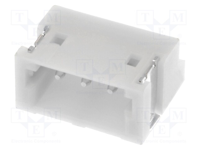 Socket; wire-board; male; ZH; 1.5mm; PIN: 3; SMT; 50V; 1A; -25÷85°C