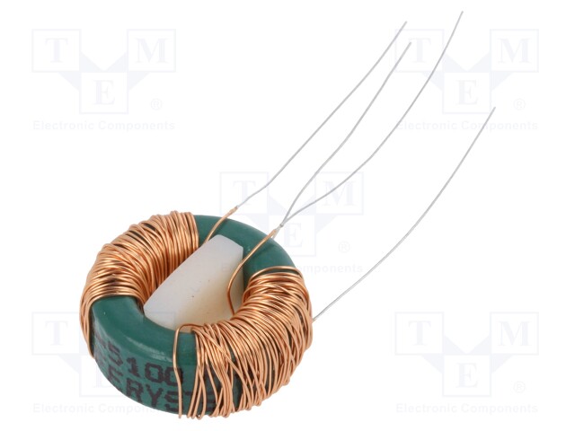 Inductor: wire; THT; 15mH; 250mA; 1.37Ω; 230VAC; 6.5x5mm; -20÷+50%