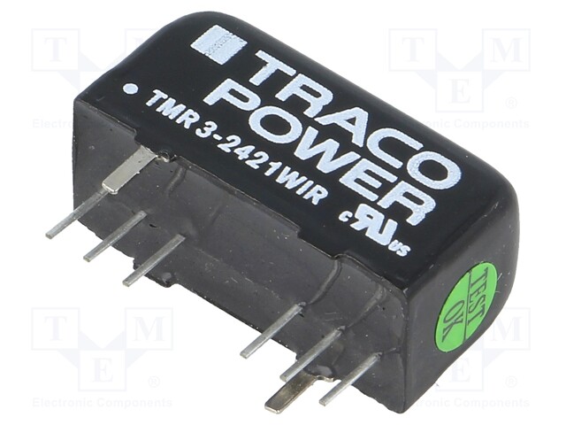 Converter: DC/DC; 3W; Uin: 9÷36V; Uout: 5VDC; Uout2: -5VDC; SIP8; 5.9g