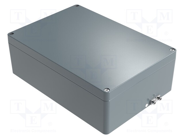 Enclosure: multipurpose; X: 230mm; Y: 330mm; Z: 111mm; aluminium