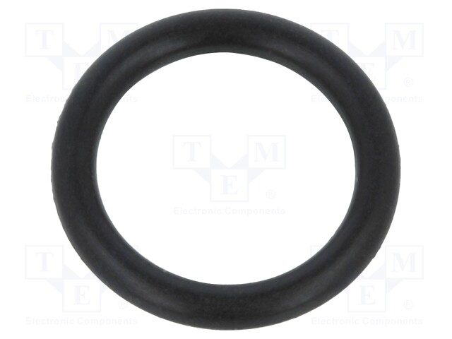 O-ring gasket; NBR; D: 2mm; Øint: 11mm; black; -30÷100°C