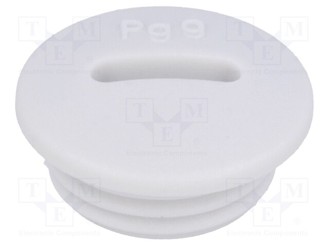 Stopper; PG9; IP54; Mat: polyamide; grey; Man.series: V-N-FS