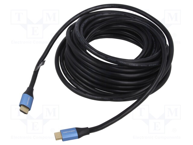 Cable; HDCP 2.2,HDMI 2.0; HDMI plug,both sides; PVC; Len: 1.5m