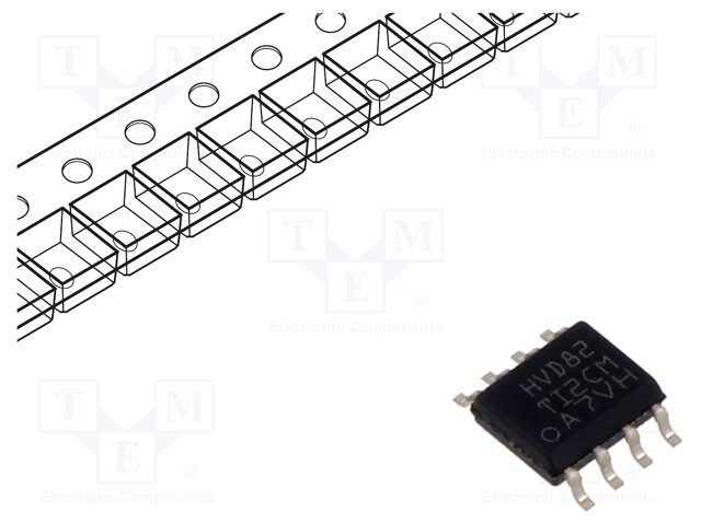 Transceiver, RS485, 1 Driver, 4.5 V to 5.5 V Supply, SOIC-8