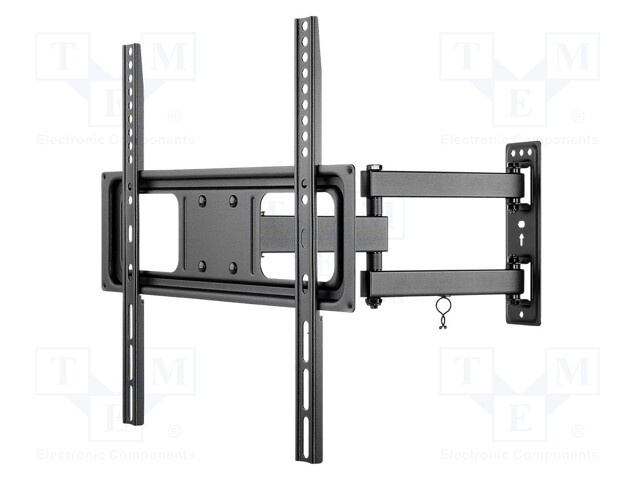 LCD/LED holder; black; 35kg; 200x200mm,300x300mm,400x200mm