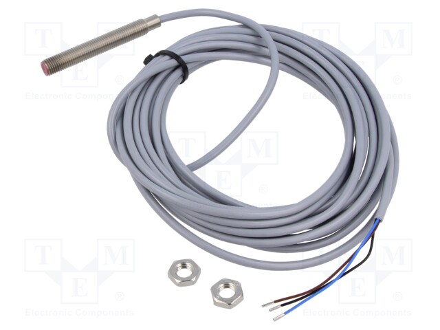 Sensor: inductive; Output conf: PNP / NO; 2mm; 10÷30VDC; M8; IP67