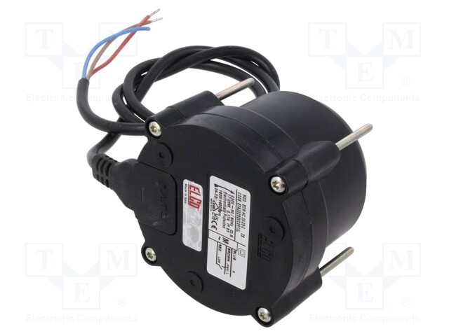 Motor: AC; 1-phase; 1800rpm; 17W; 230VAC; IP65