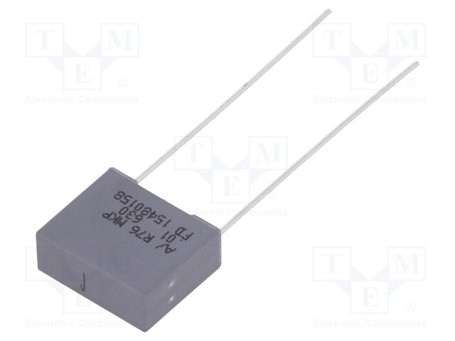 Capacitor: polypropylene; 10nF; 10mm; ±5%; 13x5x11mm; -55÷105°C