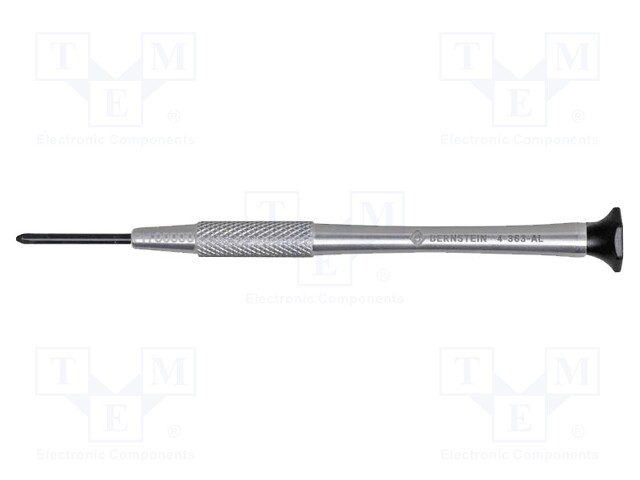 Screwdriver; Phillips; precision; PH00000; Blade length: 16mm