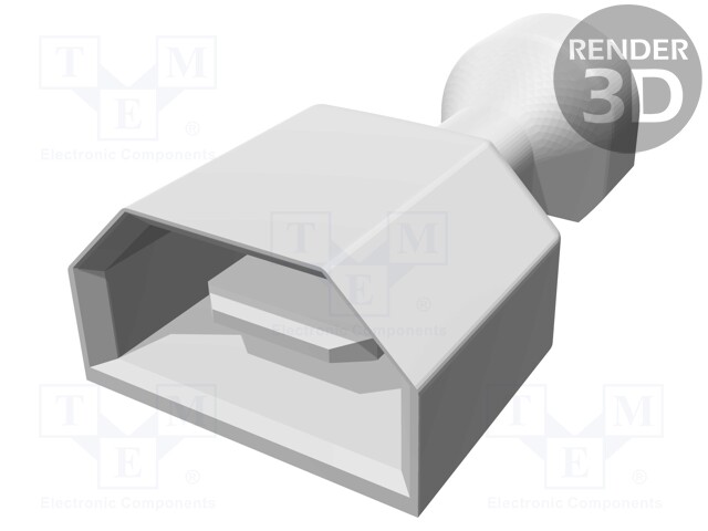 Terminal: flat; 6.3mm; 0.8mm; male; 1.25÷2mm2; crimped; for cable