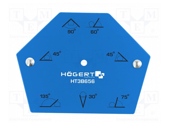 Weld holder; magnetic; 22.5kg; hexagonal