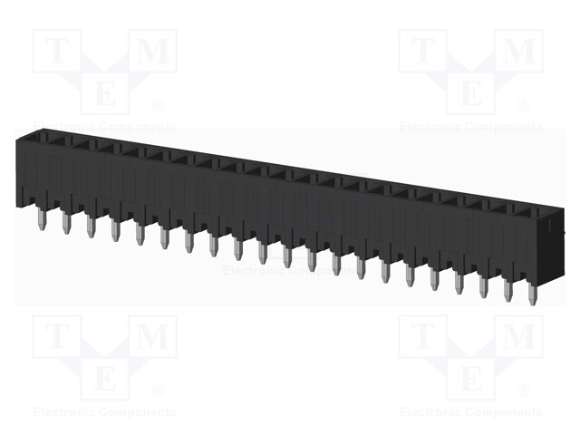 Connector: pluggable terminal block; socket; male; on PCBs