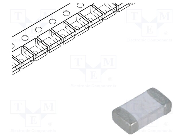 Fuse: fuse; 12A; 24VDC; SMD; ceramic; Case: 1206; SFH