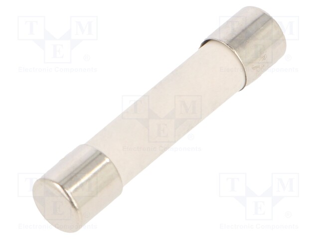 Fuse: fuse; 16A; 250VAC; ceramic,cylindrical; 6,3x32mm