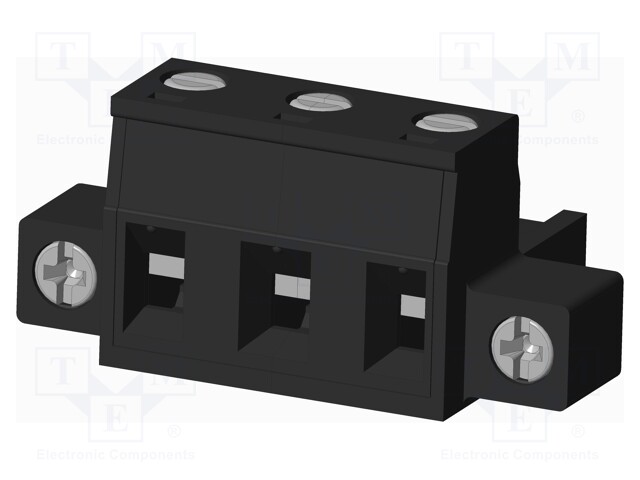 Connector: pluggable terminal block; plug; female; straight; 300V