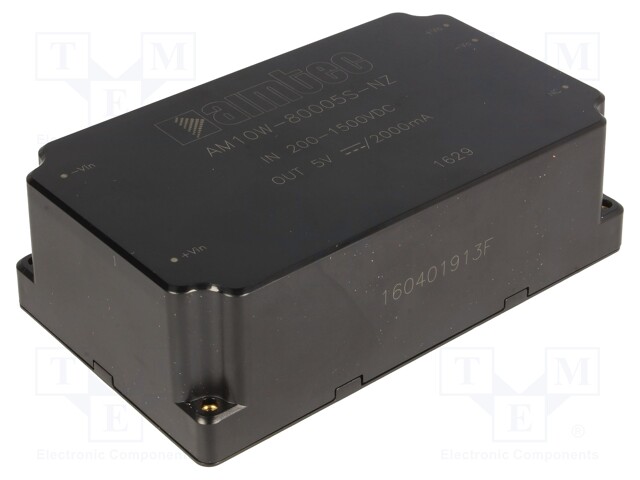 Converter: DC/DC; 10W; Uin: 200÷1500V; 5VDC; Iout: 2A; 5"x3"; 300g