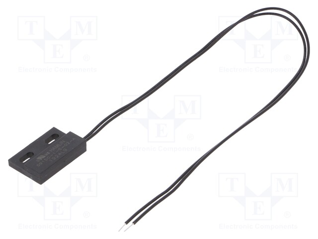 Reed switch; Range: 13.5mm; Pswitch: 10W; 28.57x14.28x6.35mm; 0.5A