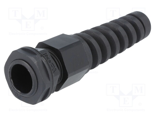 Cable gland; with strain relief; PG11; IP68; Mat: polyamide; black