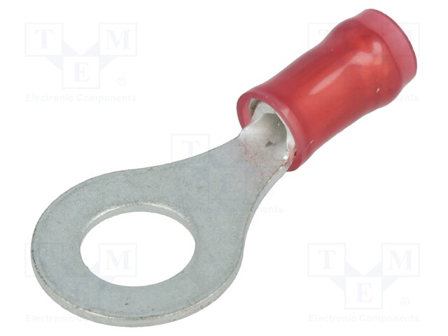 Ring terminal; M6; Ø: 6.35mm; 0.26÷1.65mm2; crimped; for cable