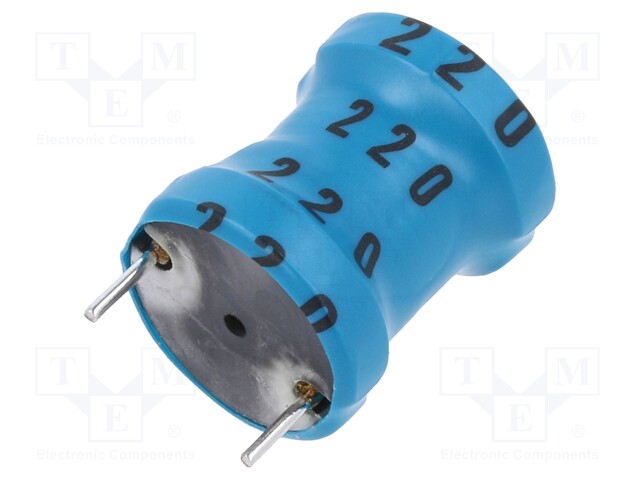 INDUCTOR, 22UH, 20%, 3A, RADIAL