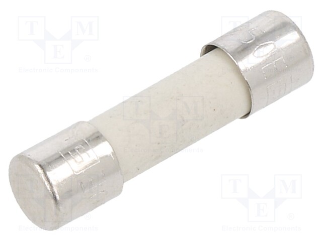 Fuse: fuse; medium time-lag; 4A; 250VAC; ceramic,cylindrical; FSM