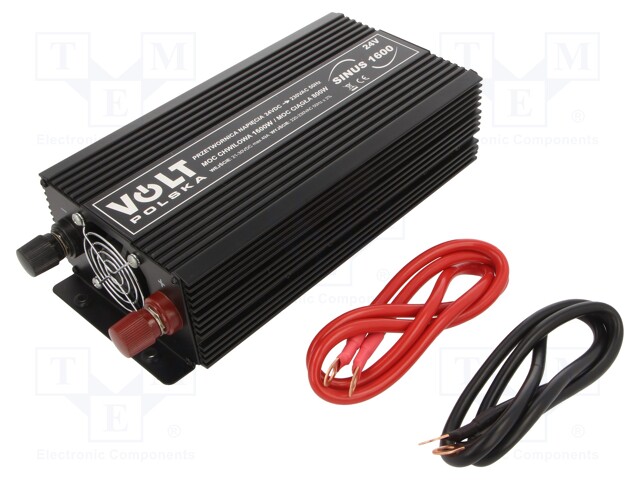 Converter: automotive dc/ac; 800W; Uout: 230VAC; Out: mains 230V