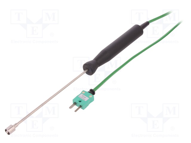 K-type temperature probe; -10÷250°C; Probe l: 120mm