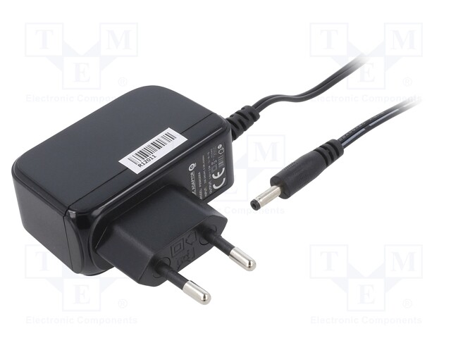 Power supply: switched-mode; voltage source; 5VDC; 2A; 10W; plug