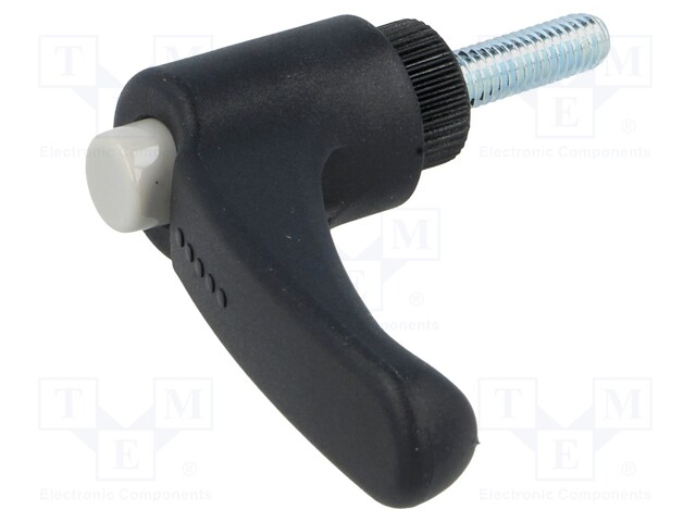 Lever; adjustable; Thread len: 20mm; Lever length: 63mm; -30÷130°C