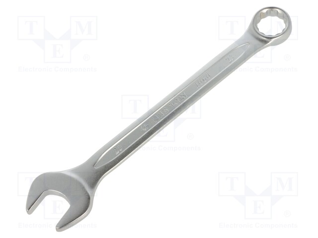 Wrench; combination spanner; 23mm; Chrom-vanadium steel; L: 275mm